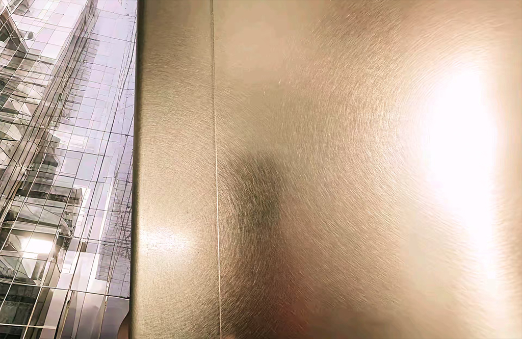 玫瑰金不锈钢乱纹板 玫瑰金不锈钢乱纹板
