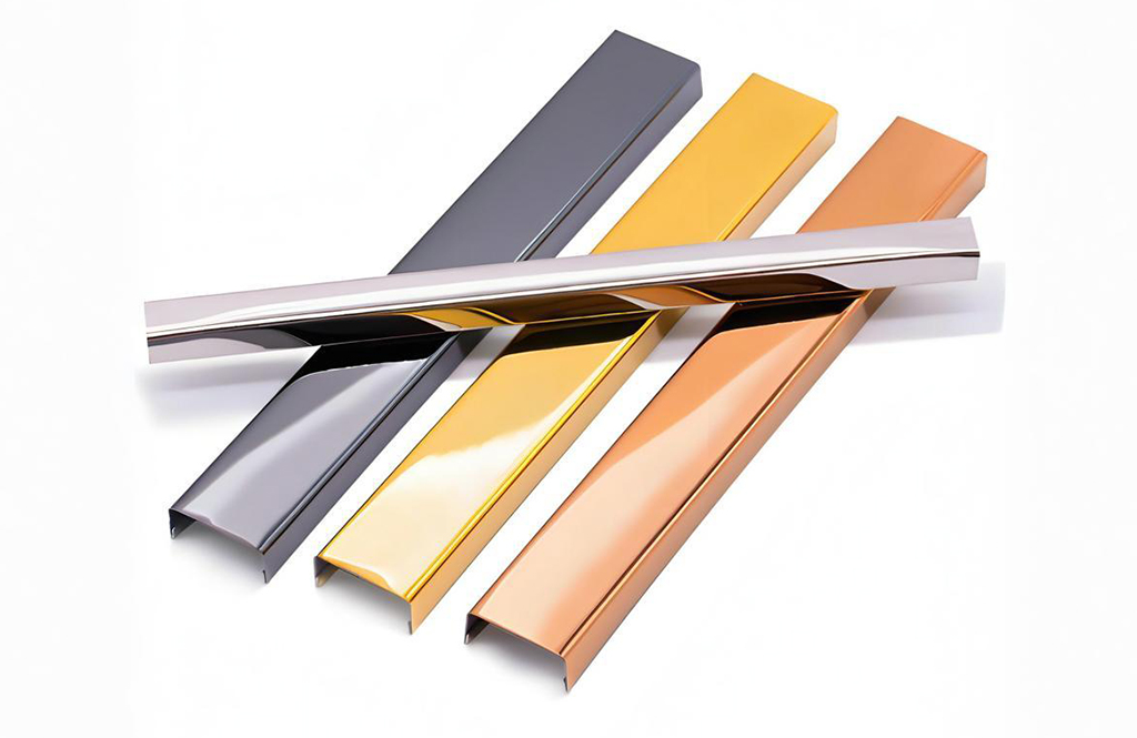 Nano-coated decorated stainless steel strip Nano-coated decorated stainless steel strip