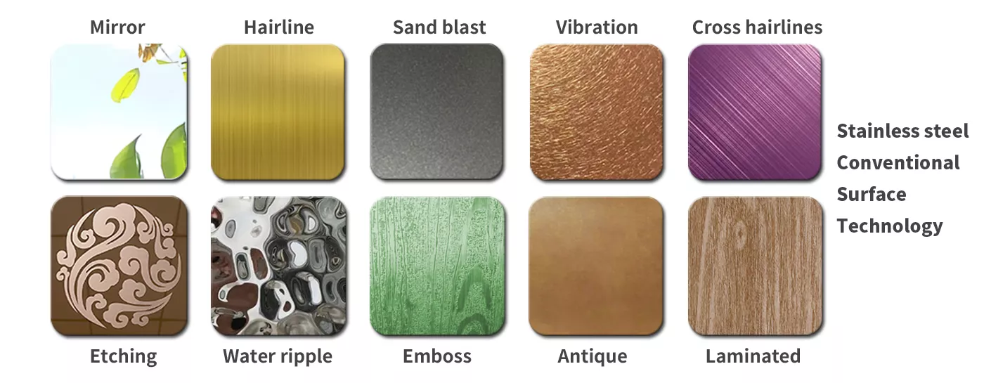 Stainless steel surface technology