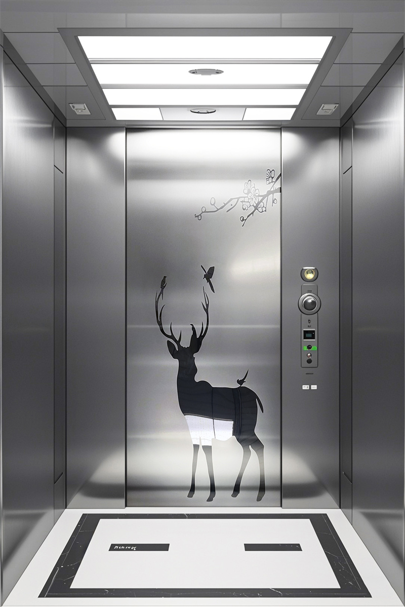 Local sandblasted elevator car stainless steel sheet