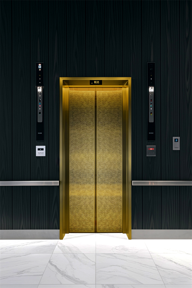 Elevator door decoration stainless steel