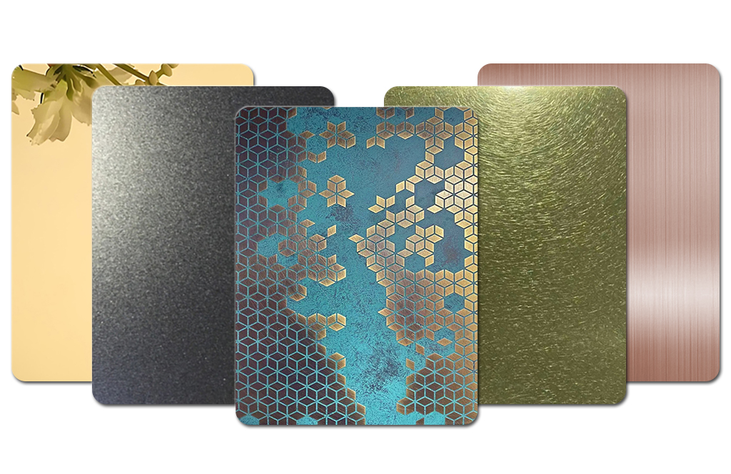 Colored stainless steel sheet