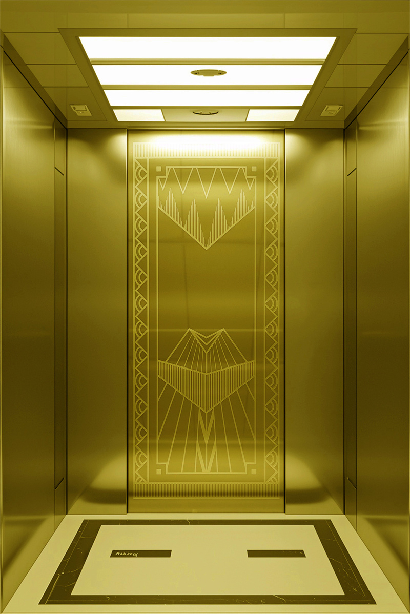 Simple style elevator stainless steel