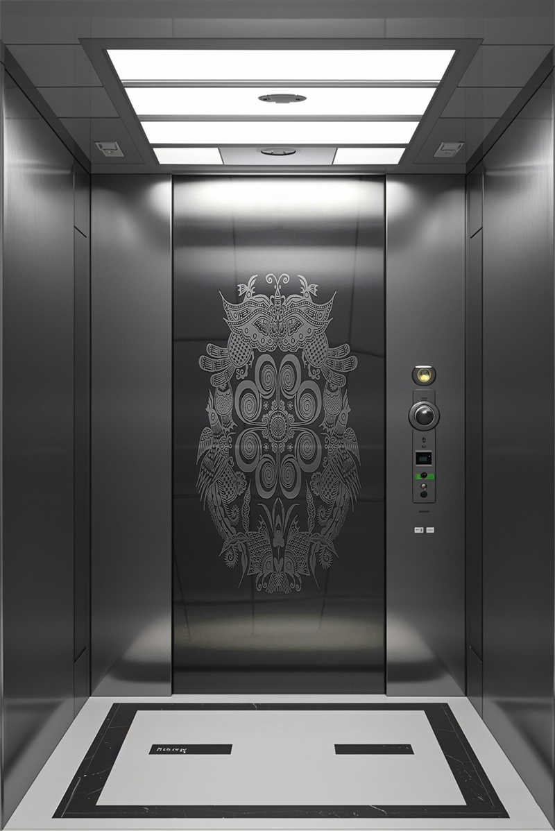 Simple style elevator stainless steel