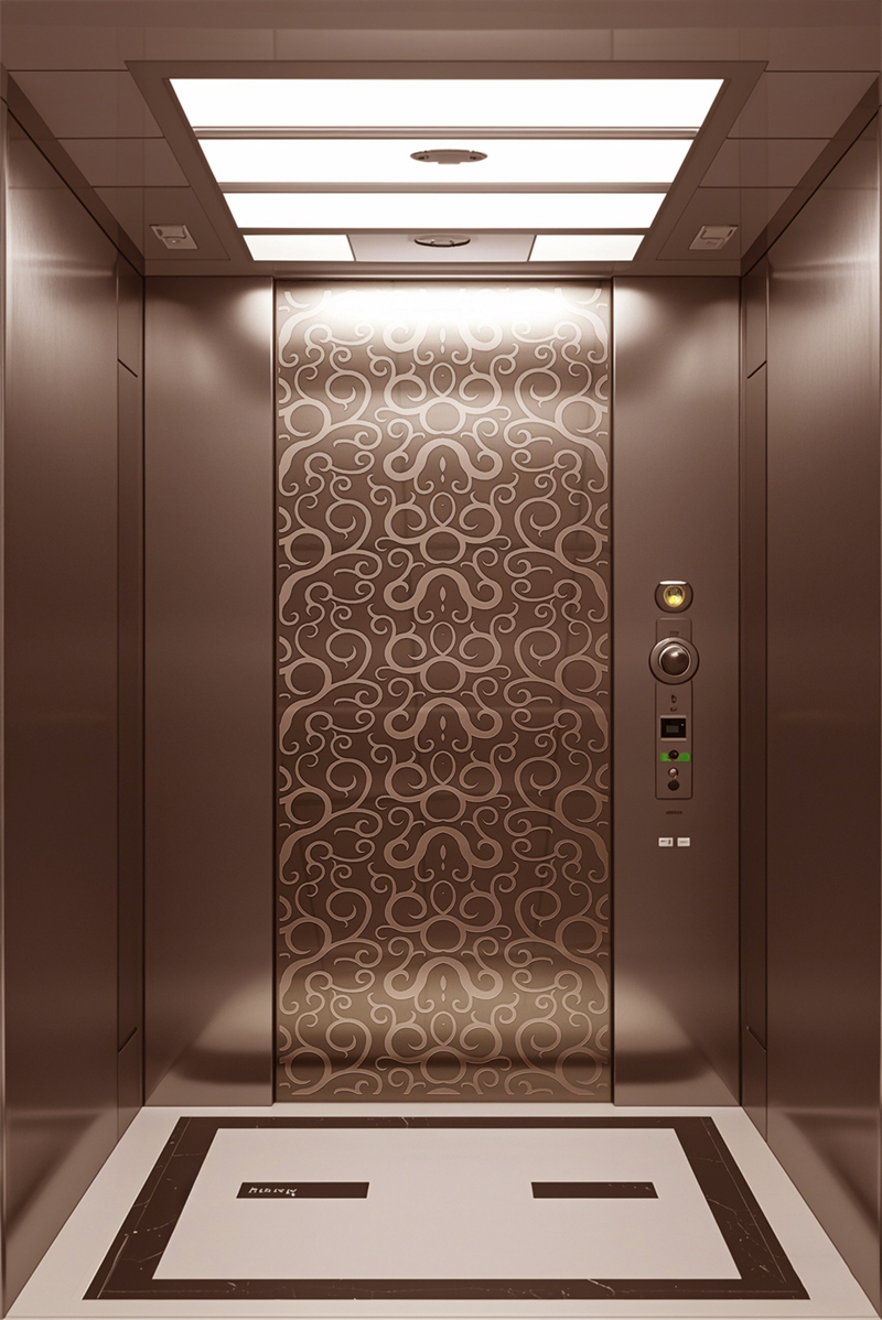 Elevator car stainless steel
