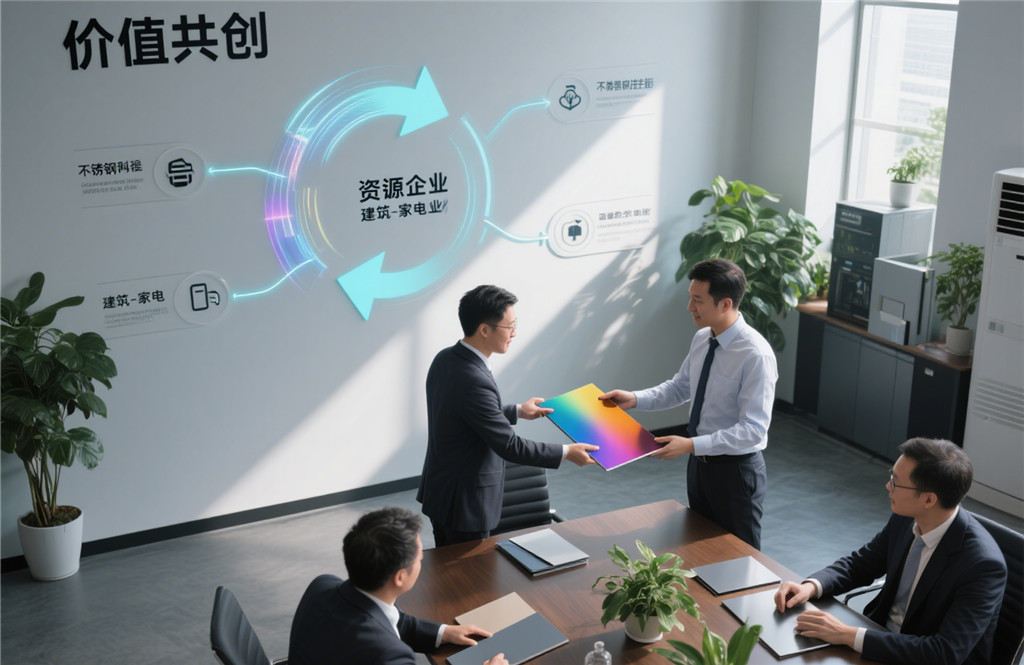 不锈钢企业、建筑/家电企业协同合作