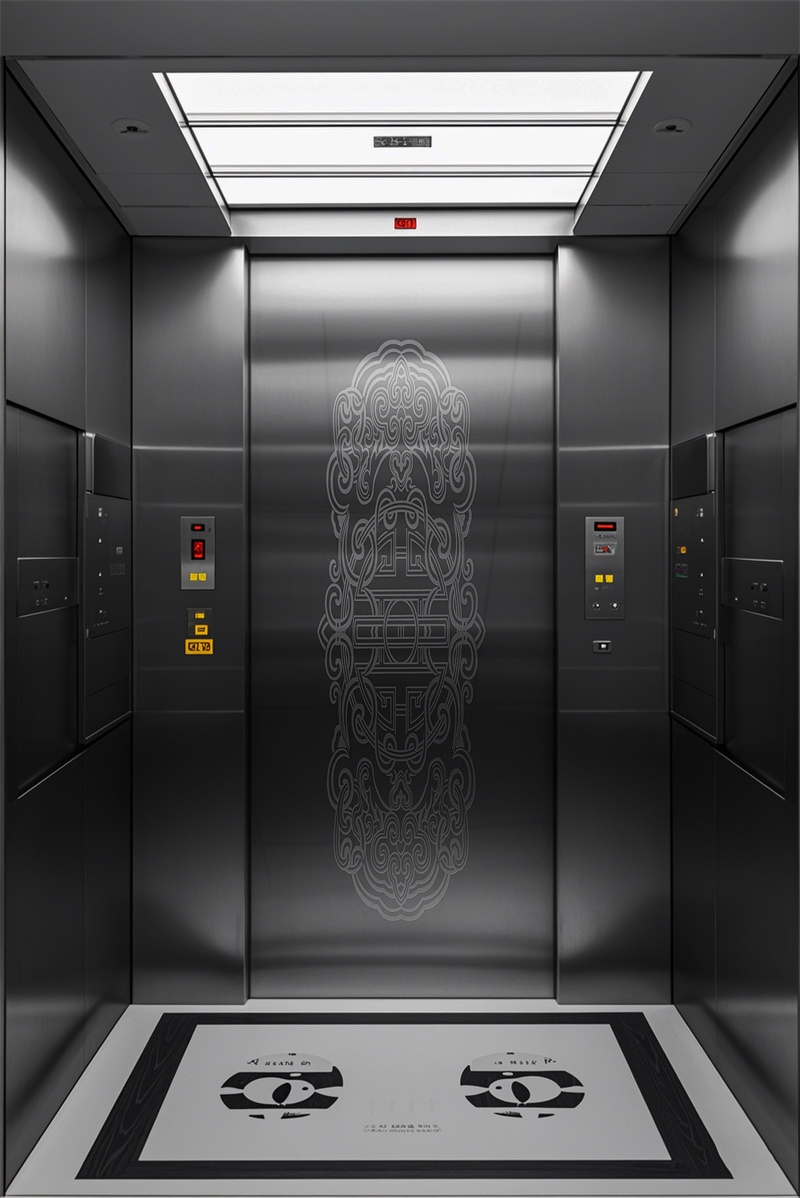 Chinese pattern elevator car stainless steel Chinese pattern elevator car stainless steel